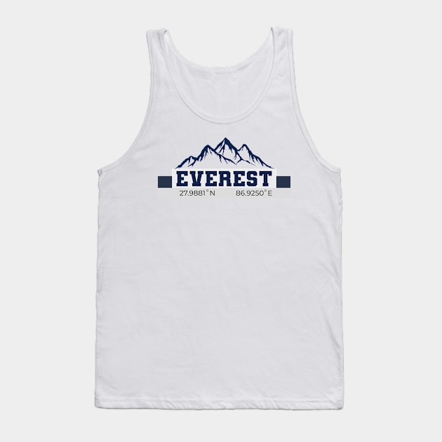 Everest Base Camp Trek Tank Top by Cute Pets Stickers